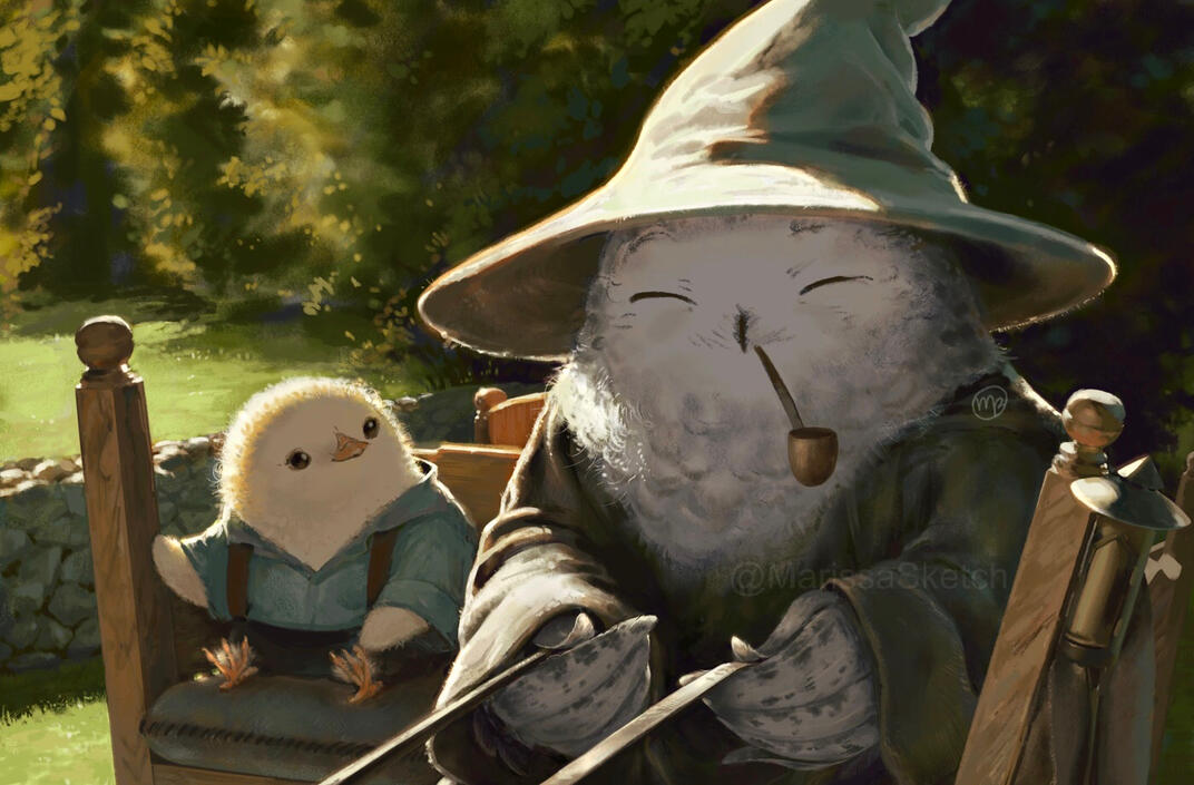 Gandowlf Arrives - Inspired by “Lord of the Rings”