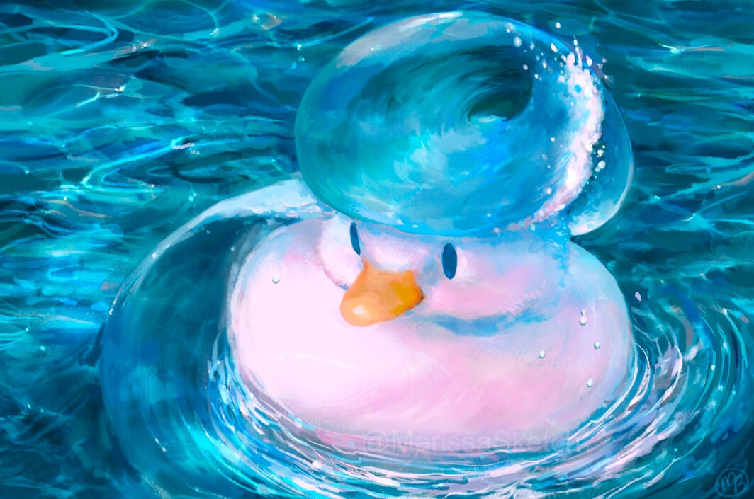 Wave Blessed Duckling